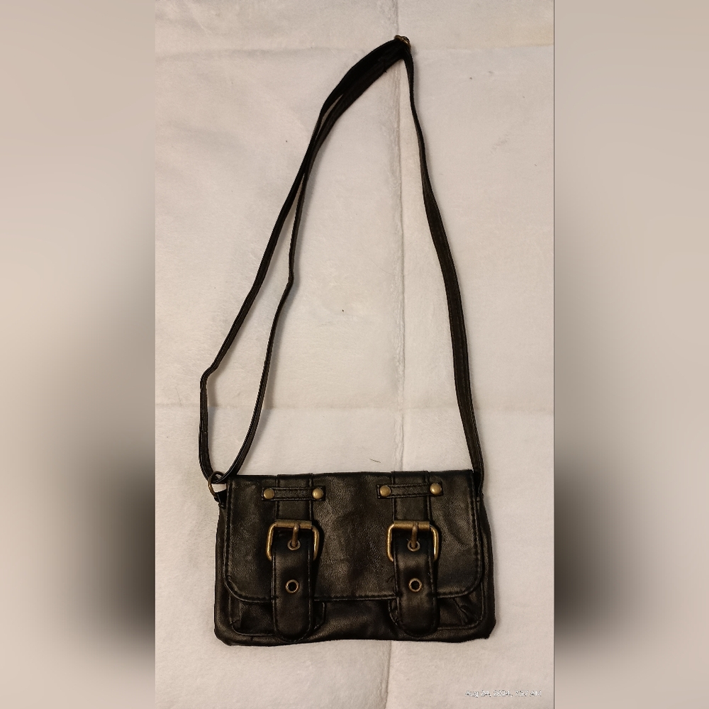 Small black clutch purse by Bongo